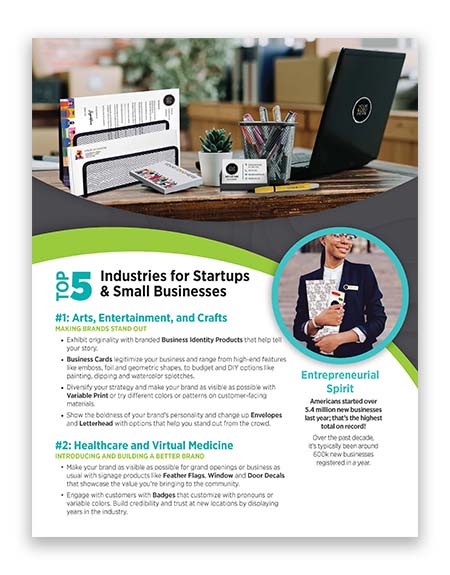 Start Ups and Small Business Flyer 
