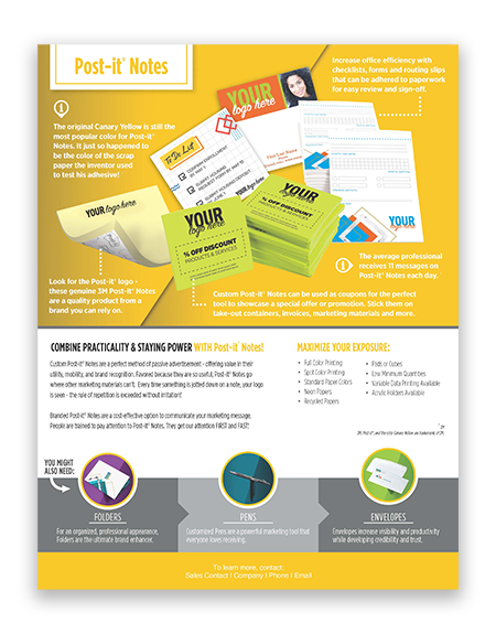 Post-it® Notes Flyer 